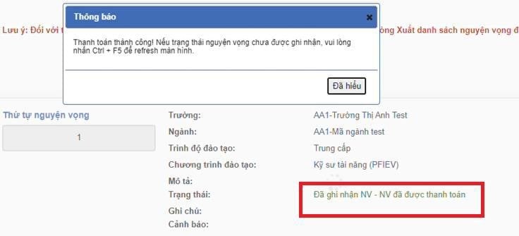 hoan thanh vcb