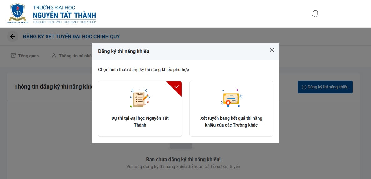 dang ky tai NTTU