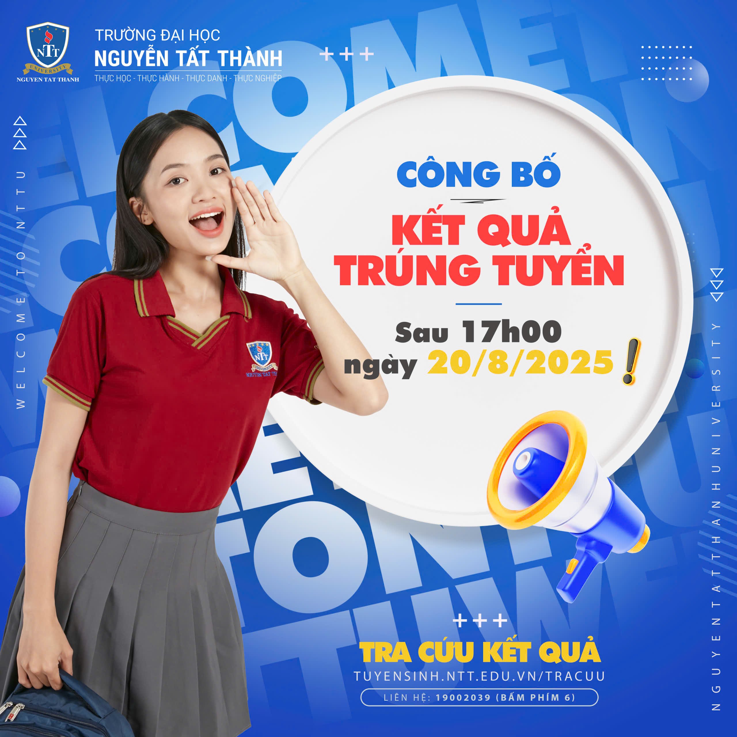 ĐẾM NGƯỢC THỜI GIAN CÔNG BỐ KẾT QUẢ TRÚNG TUYỂN 2025