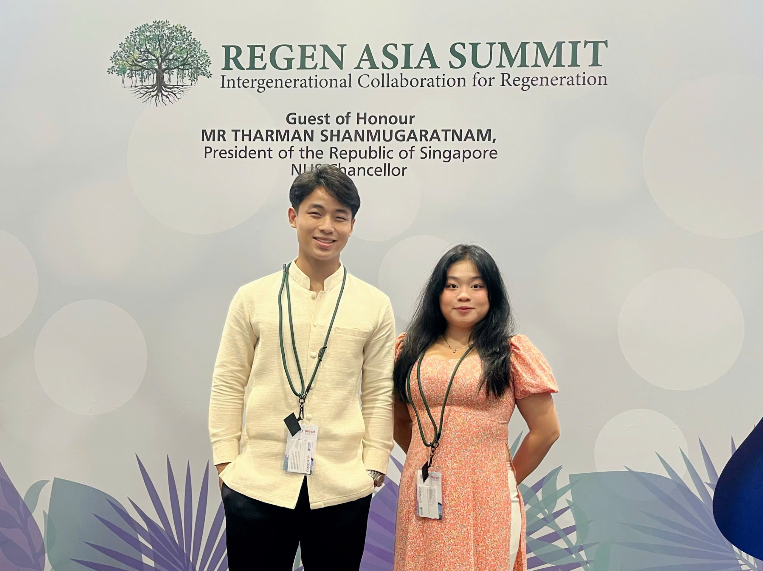 Sinh viên NIIE vươn tầm quốc tế tại Regen Asia Summit 2025 – Đại học Quốc gia Singapore