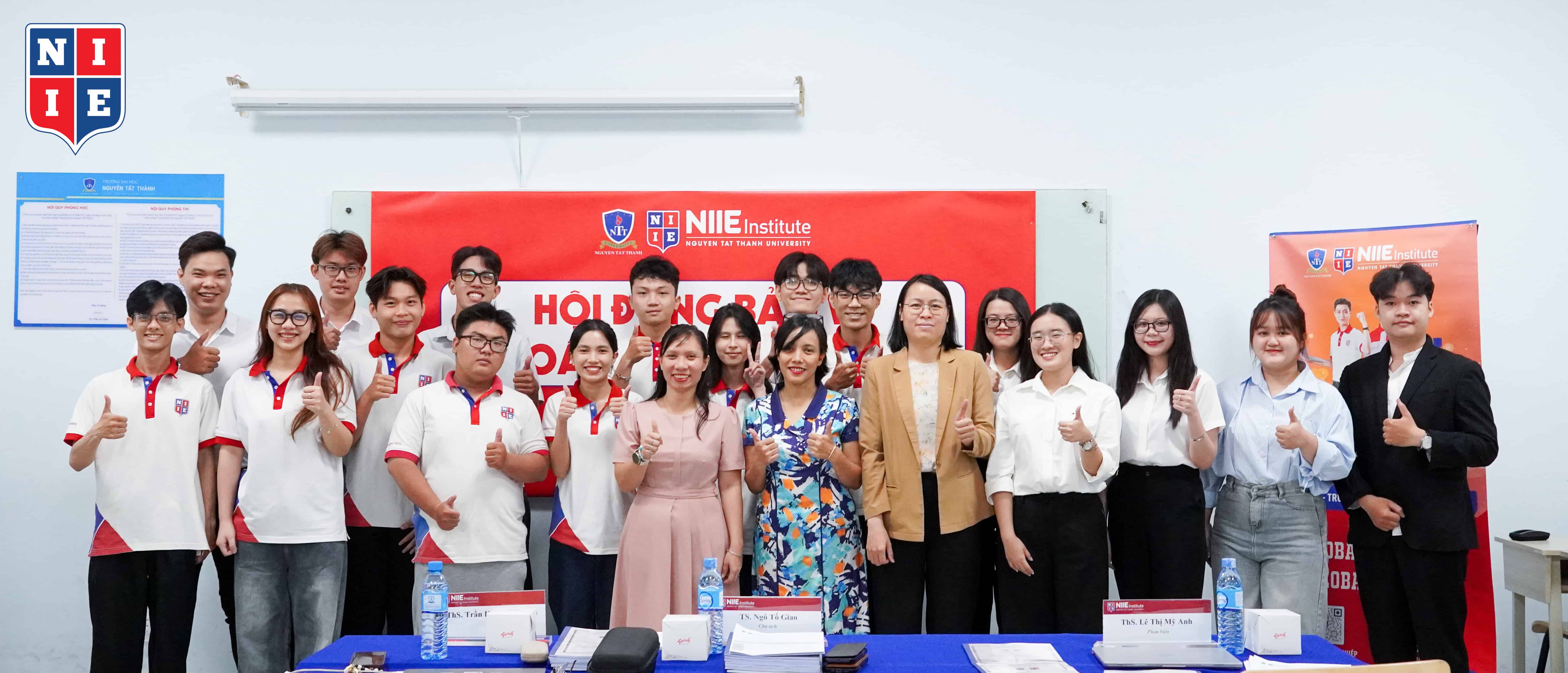 Sinh viên ngành Logistics NIIE bảo vệ Khóa luận tốt nghiệp với nhiều đề tài gắn cùng xu hướng vận hành và tối ưu chuỗi cung ứng