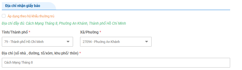 khong ap theo HK thuong tru