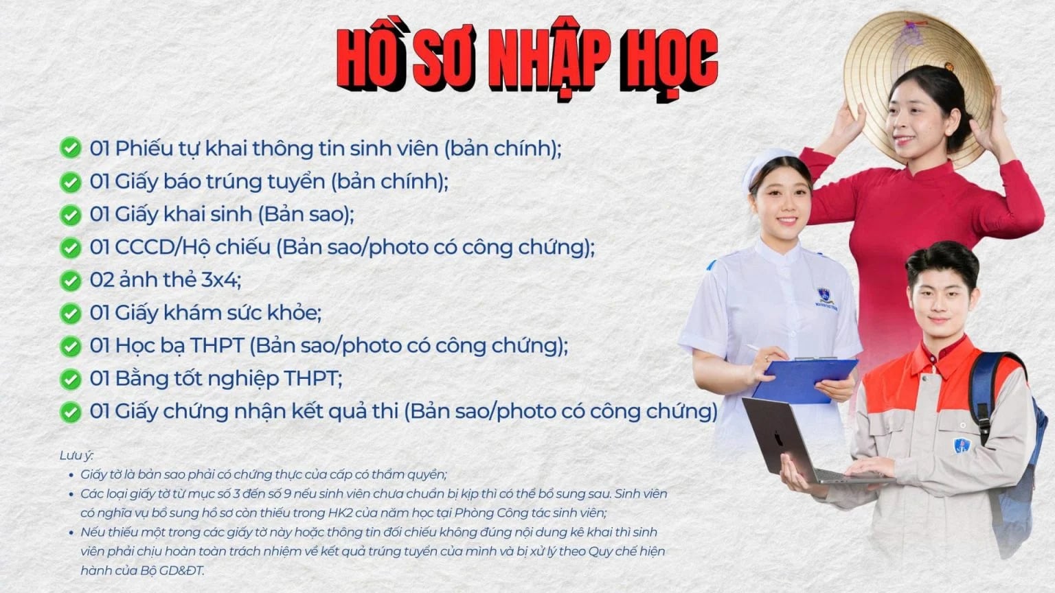Quy trình nhập học