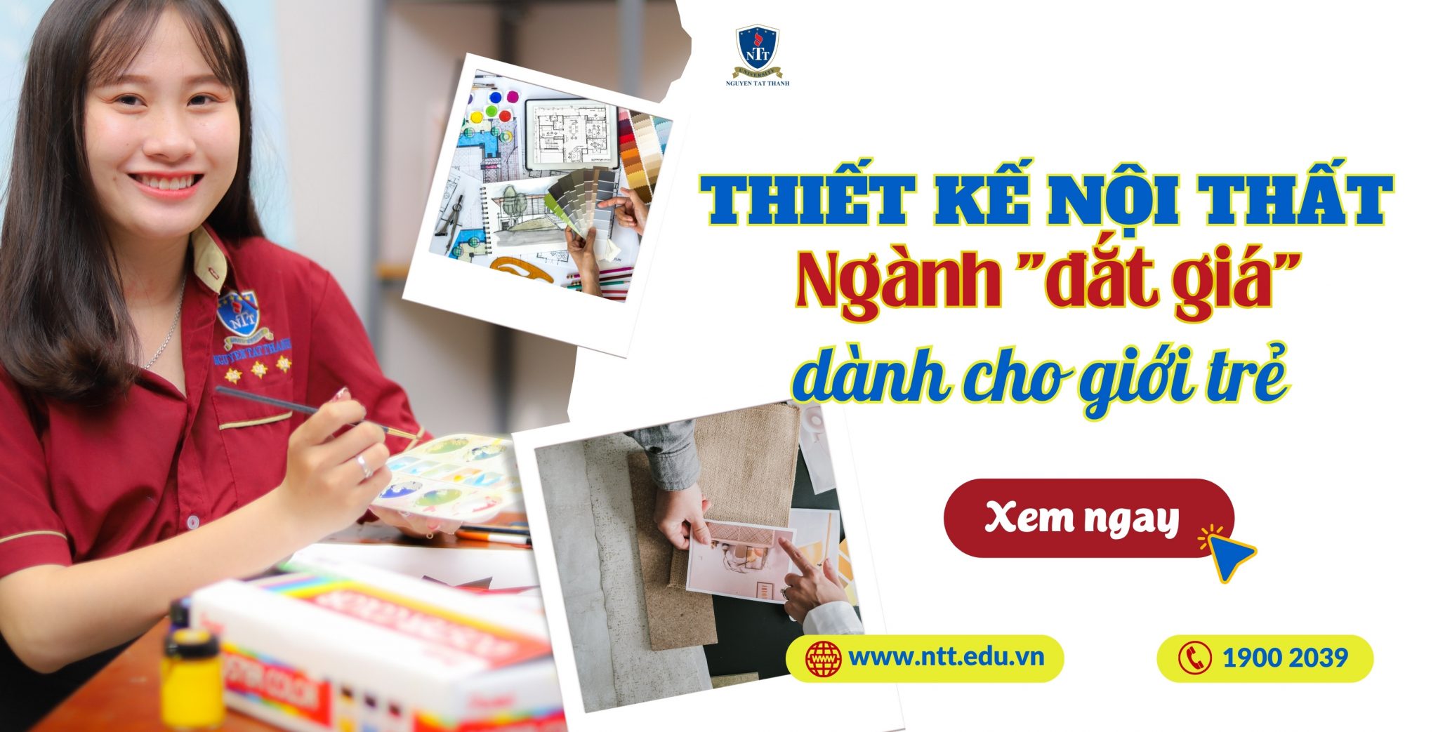 Học Thiết Kế Nội Thất tại NTTU – Biến Ý Tưởng Thành Không Gian "Xịn Sò" Với Gen Z