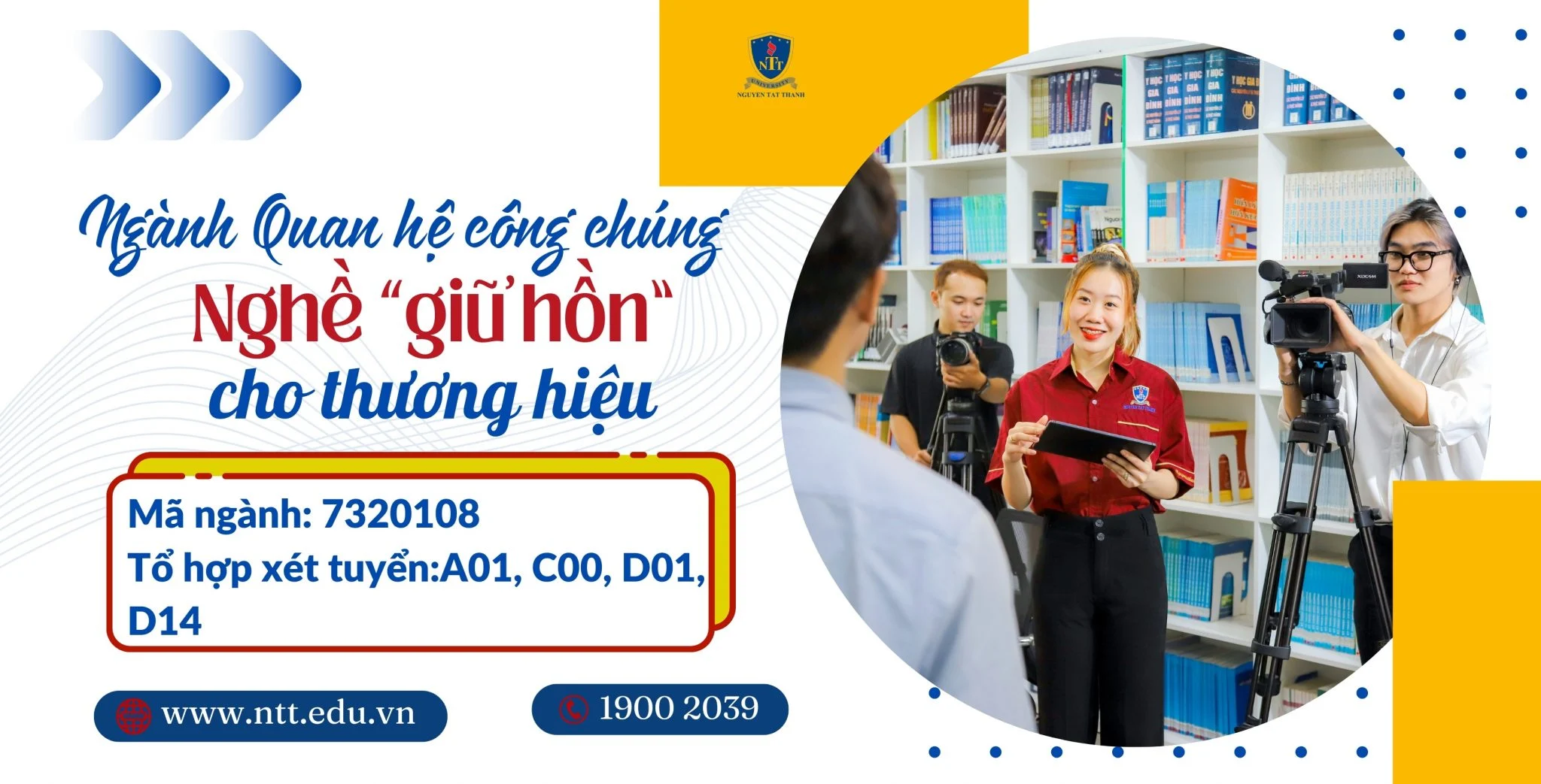 Ngành Quan hệ Công chúng tại NTTU – Cơ hội "bùng nổ" cho Gen Z thời đại số!