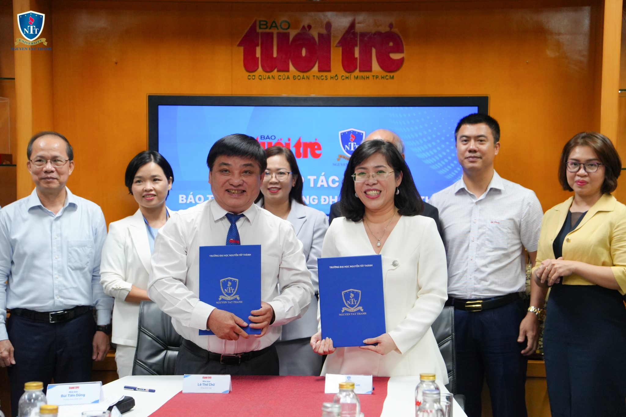 Trường Đại học Nguyễn Tất Thành đưa giảng đường vào Tòa soạn