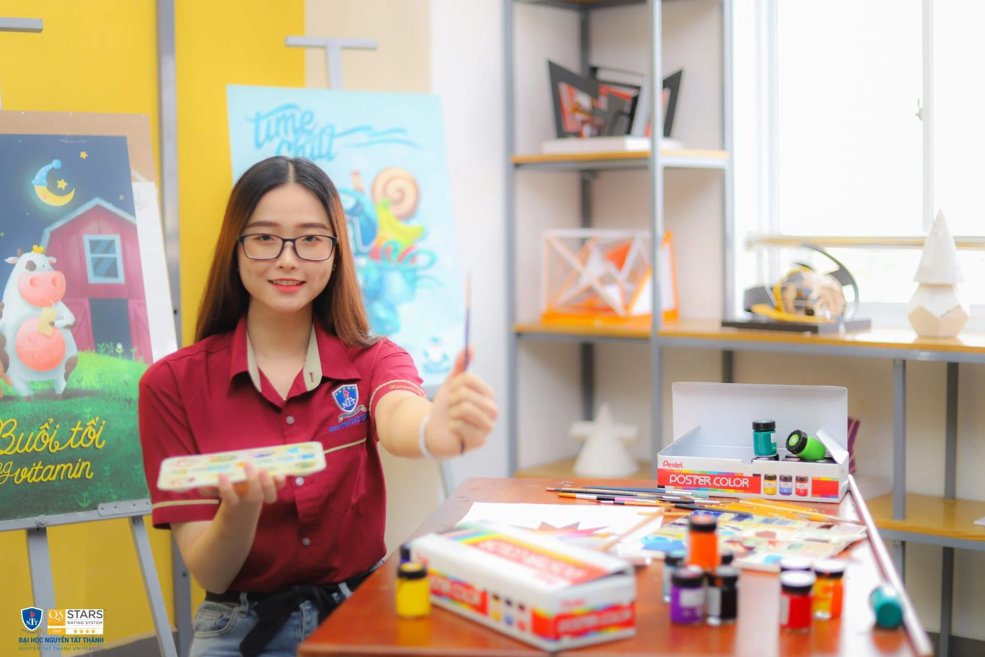 Thiết kế đồ họa tại NTTU – Học “chất”, lương “chảnh”!