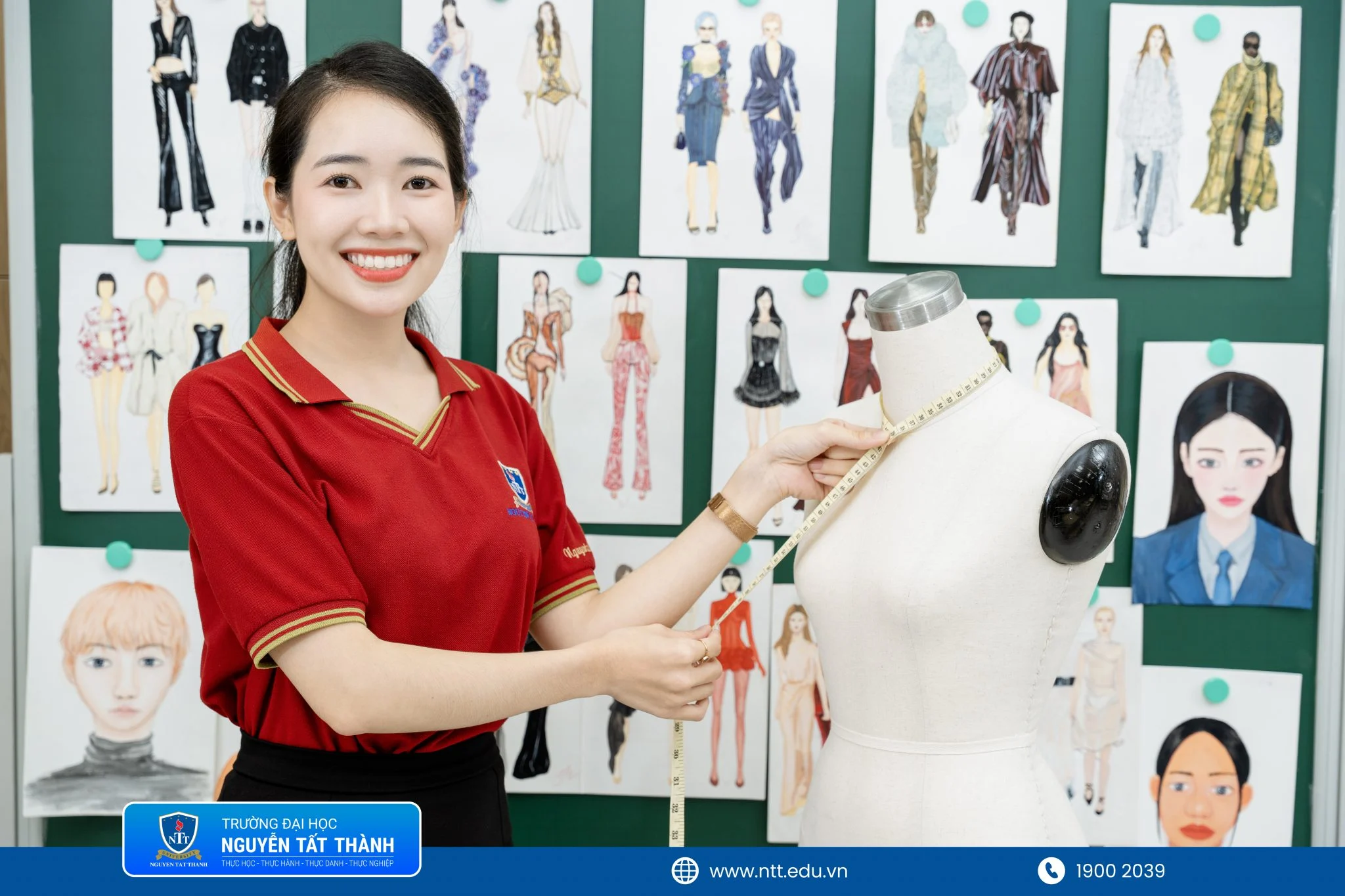 NGÀNH THIẾT KẾ THỜI TRANG NTTU 2026: HỌC SÁNG TẠO, BẮT TREND, SĂN HỌC BỔNG ĐẾN 17 TRIỆU