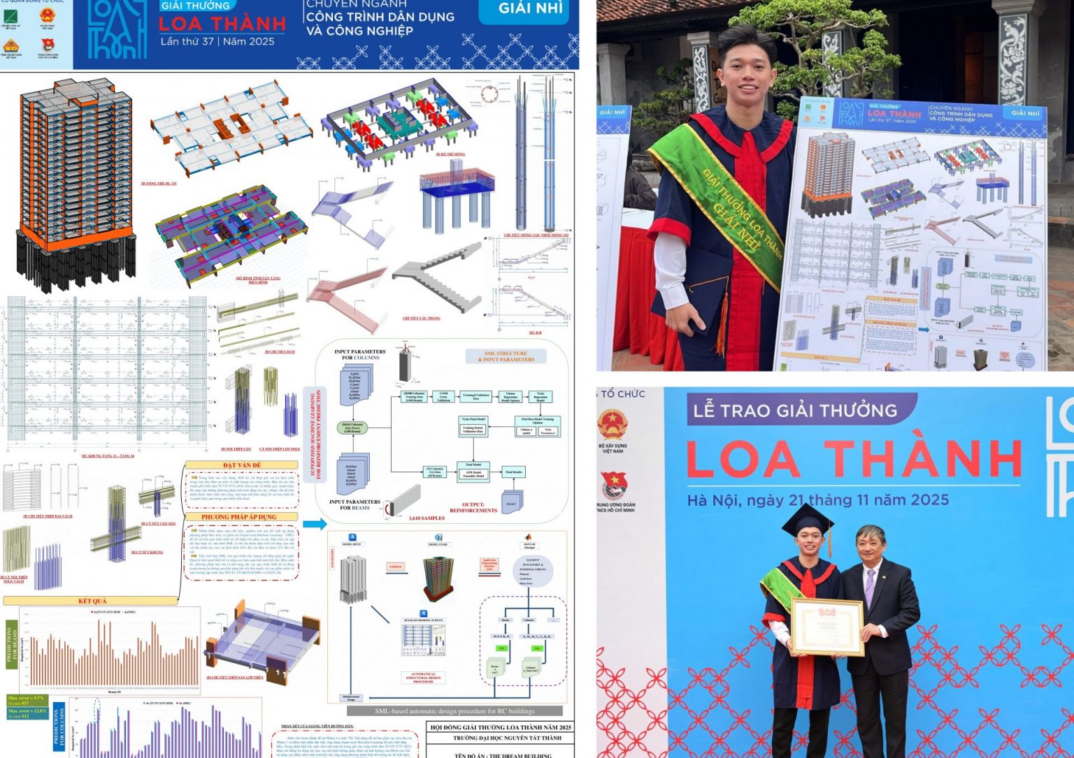 Cuu-sinh-vien-Le-Thai-Duong-lop-21DXD1A-Khoa-Ky-thuat-xay-dung-Truong-DH-Nguyen-Tat-Thanh-nhan-Giai-Nhi-Loa-Thanh-lan-thu-37-voi-do-an-ung-dung-AI-trong-thiet-ke-ket-cau-nha-cao-tang-1536x1085