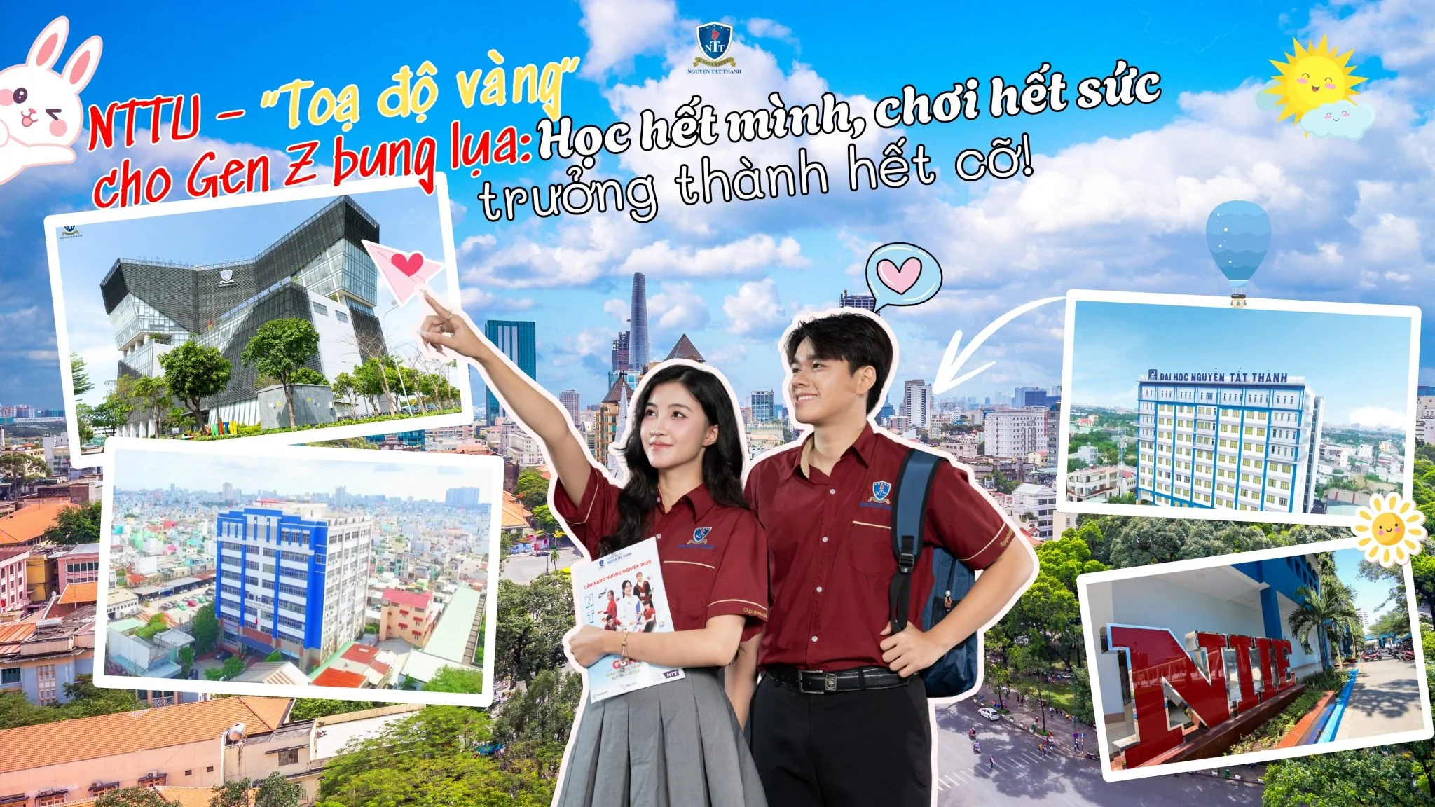 Vì sao Trường Đại học Nguyễn Tất Thành là “bến đỗ chân ái” cho Gen Z? Zoom ngay 9+ lý do khiến bạn muốn apply liền tay!